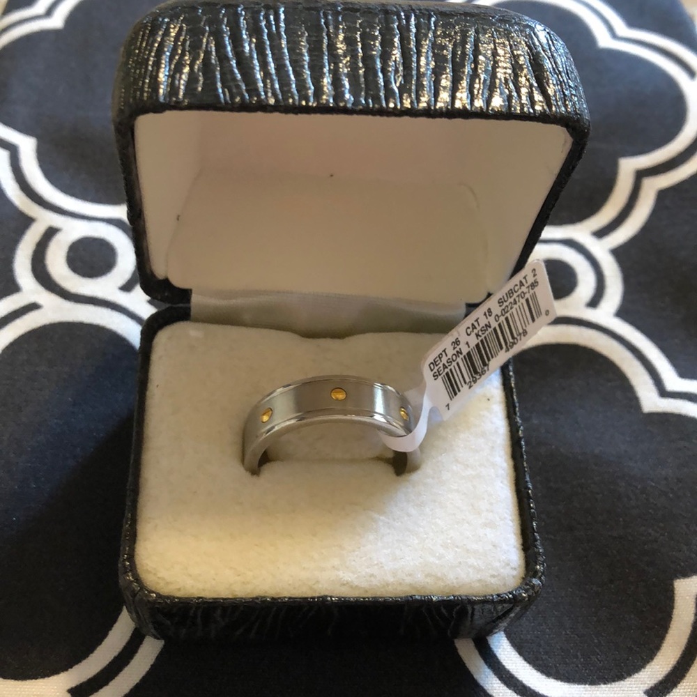 Men’s stainless steel ring